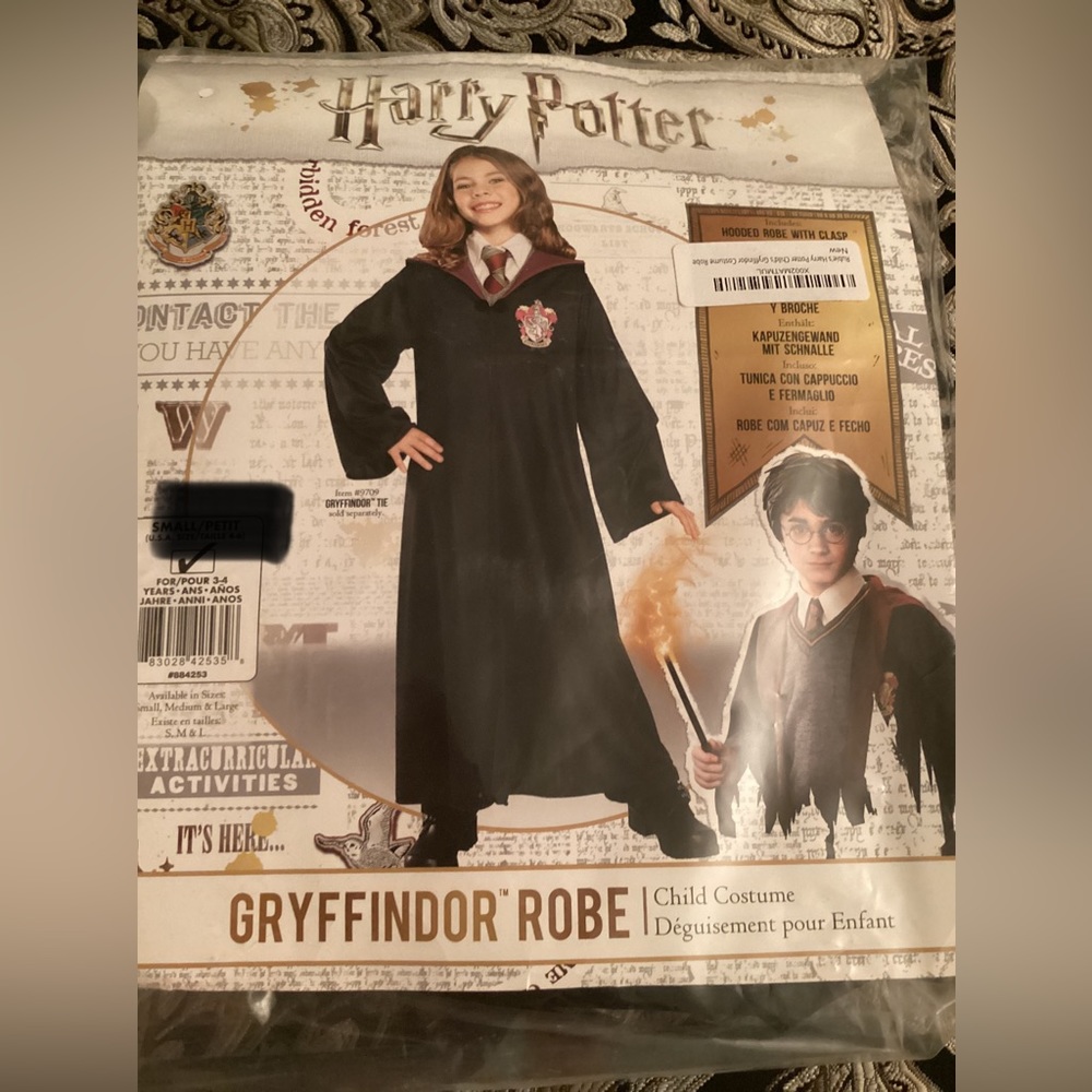 HARRY POTTER GRYFFINDOR ROBE CHILDS LARGE COSTUME